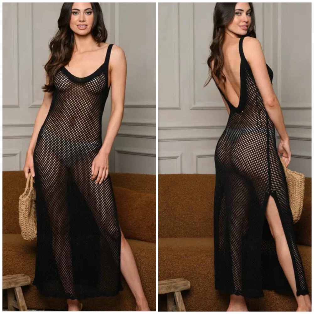 #49 Cover Maxi Dress in Black